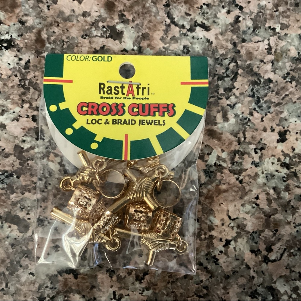 Gold Cross Cuffs Hair Accessories